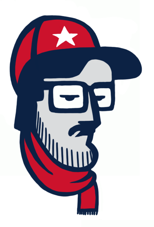 New England Patriots Hipsters Logo fabric transfer